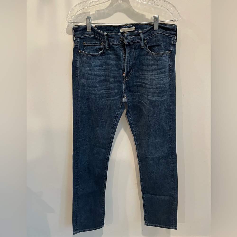 Abercrombie & Fitch men’s dark blue skinny jeans 31x32